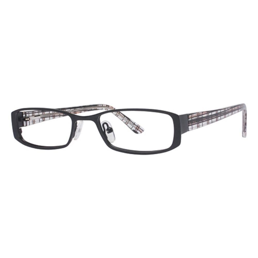 Visions Visions 171 Eyeglasses Black/Plaid